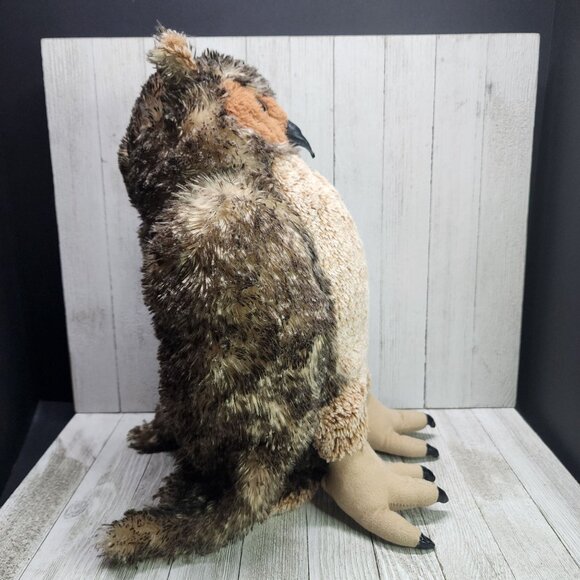 Melissa and Doug Barn Owl Plush Realistic Stuffed Animal Toy 16'' Super Soft - Picture 4 of 10